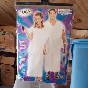 Adult TOGA  Costume in Classic White